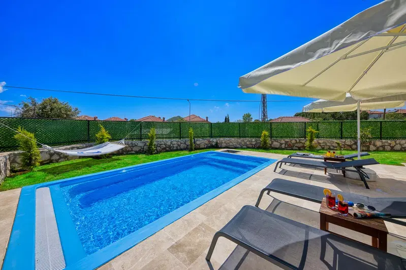 Kaş’ta bahçeli kiralık villa, fotoğraf 6