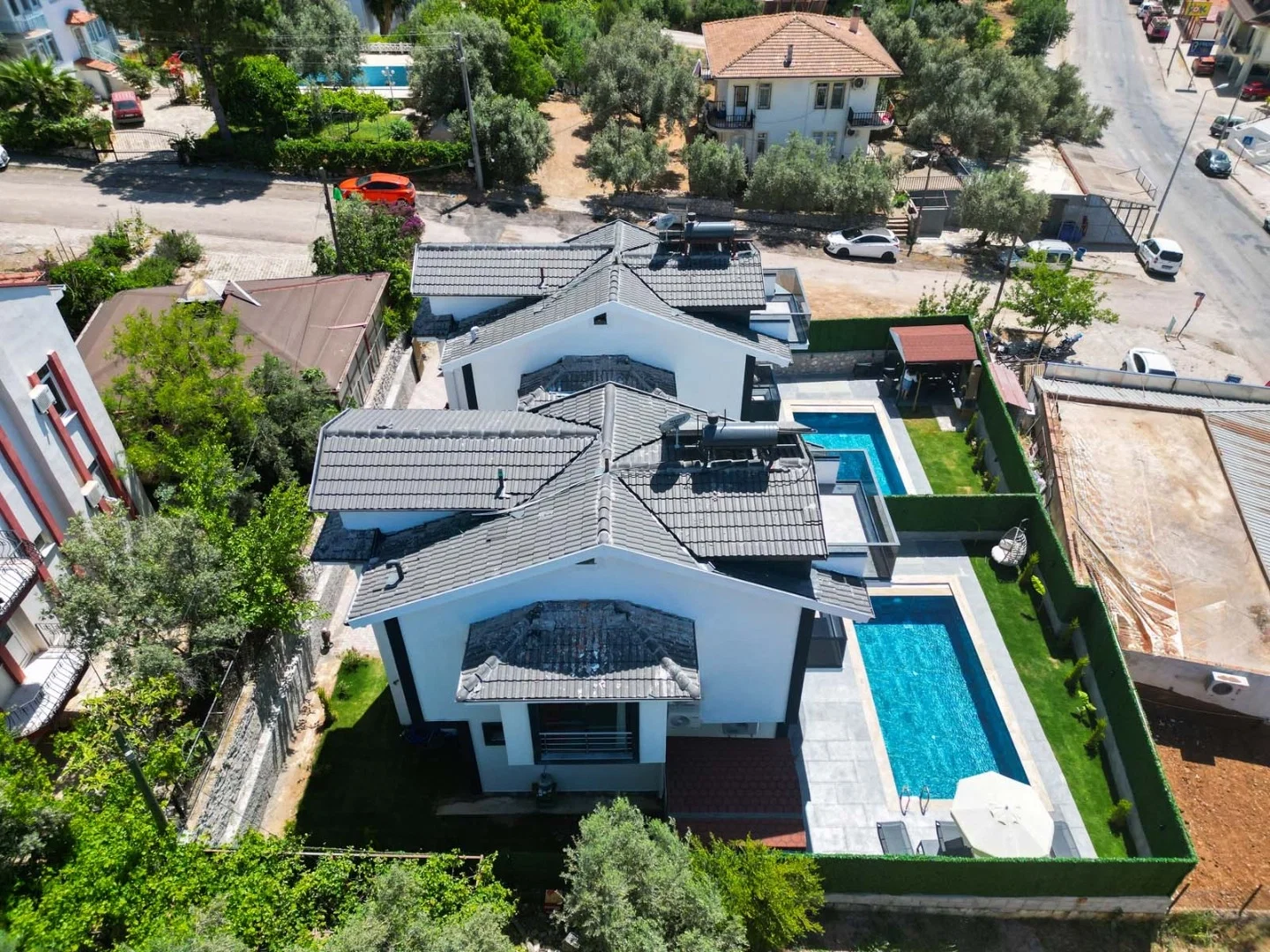 Fethiye’de Sakin Konumda, Özel Havuzlu, 3 Yatak Odalı, Kiralık Villa