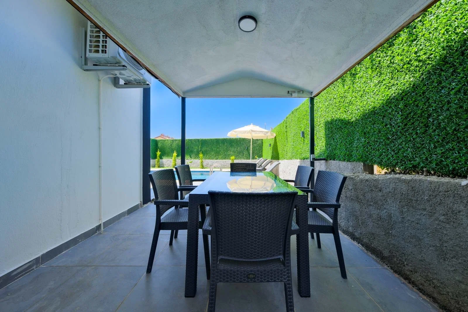 Fethiye’de Sakin Konumda, Özel Havuzlu, 3 Yatak Odalı, Kiralık Villa