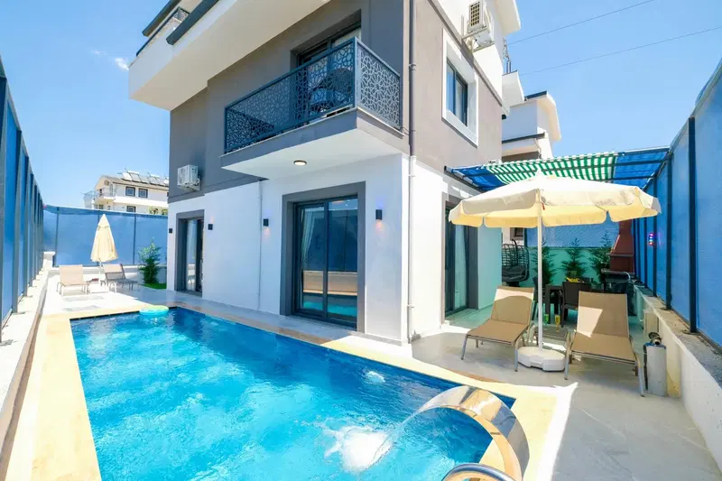 Fethiye’de jakuzili kiralık villa, fotoğraf 2