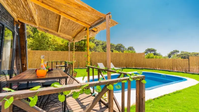 Sarıbelen’de balayı kiralık villa, fotoğraf 6