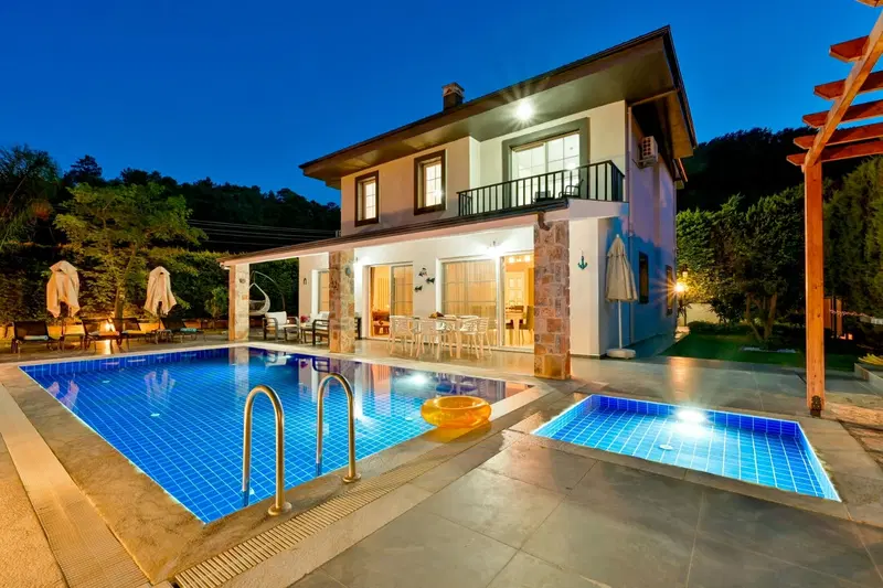 Fethiye’de jakuzili kiralık villa, fotoğraf 2