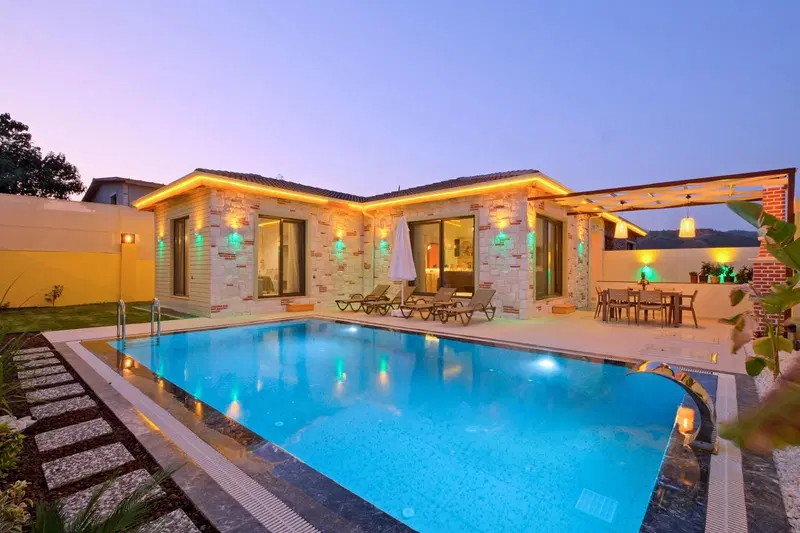 Fethiye’de saunalı kiralık villa, fotoğraf 3