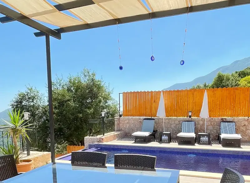 Kaş’ta özel havuzlu kiralık villa, fotoğraf 5