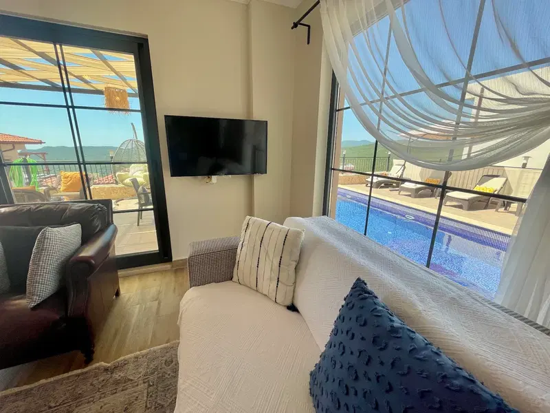 Kaş’ta özel havuzlu kiralık villa, fotoğraf 7