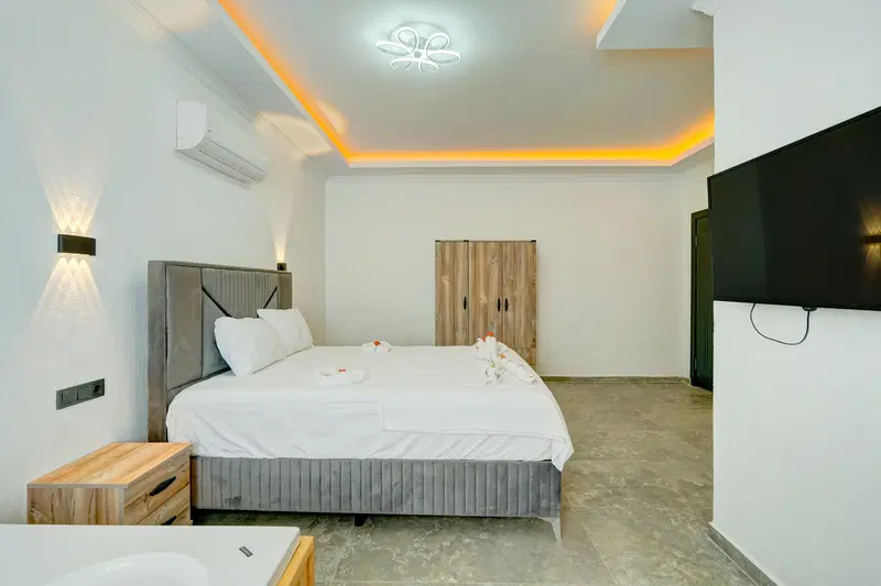 Fethiye’de jakuzili kiralık villa, fotoğraf 26
