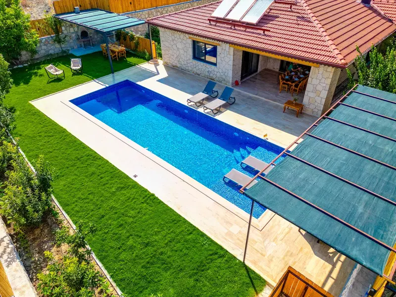 Sarıbelen’de bahçeli kiralık villa, fotoğraf 17