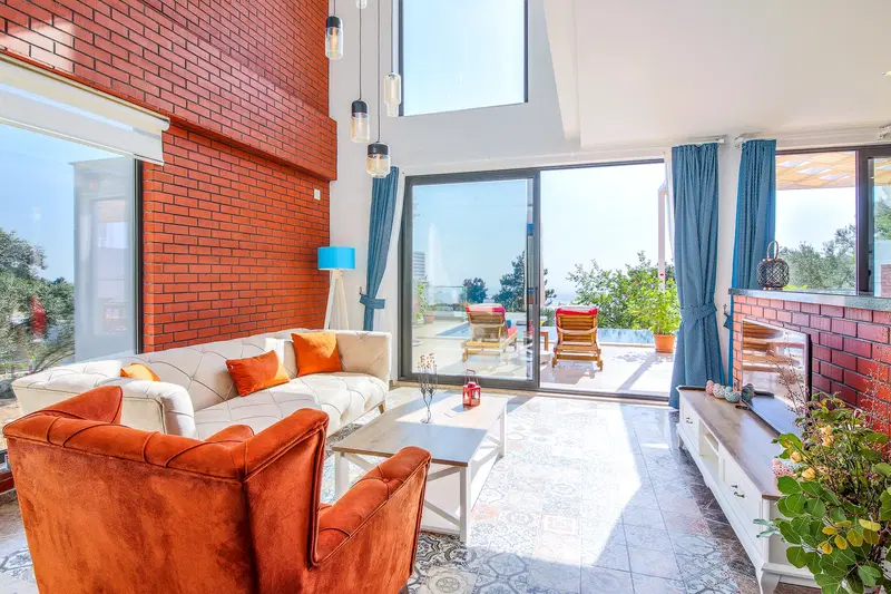 Üzümlü’de ısıtmalı havuzlu kiralık villa, fotoğraf 18
