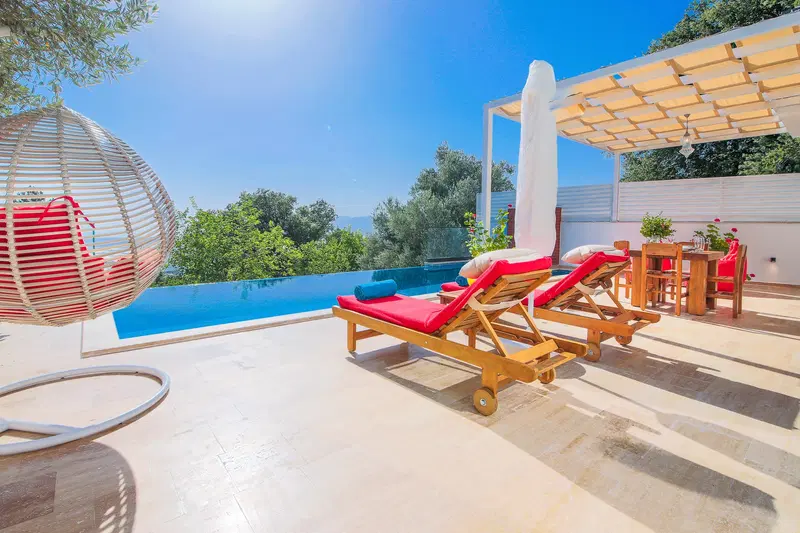 Üzümlü’de kapalı havuzlu kiralık villa, fotoğraf 7