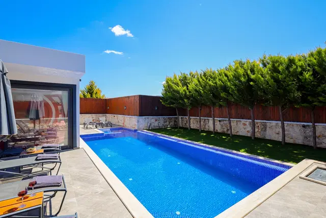 Sarıbelen’de jakuzili kiralık villa, fotoğraf 2
