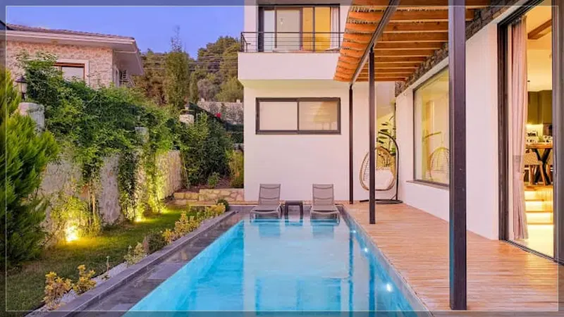 Fethiye’de özel havuzlu kiralık villa, fotoğraf 3