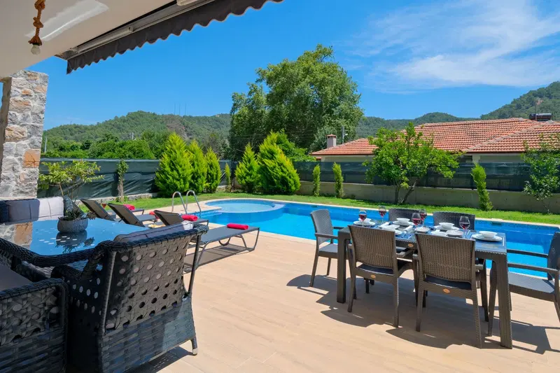 Fethiye’de doğa içinde kiralık villa, fotoğraf 5