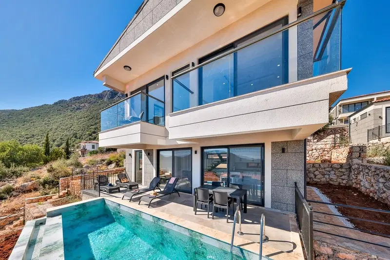 Kaş’ta balayı kiralık villa, fotoğraf 5