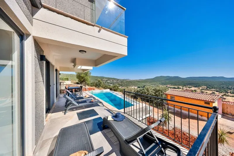 Kaş’ta özel havuzlu kiralık villa, fotoğraf 10