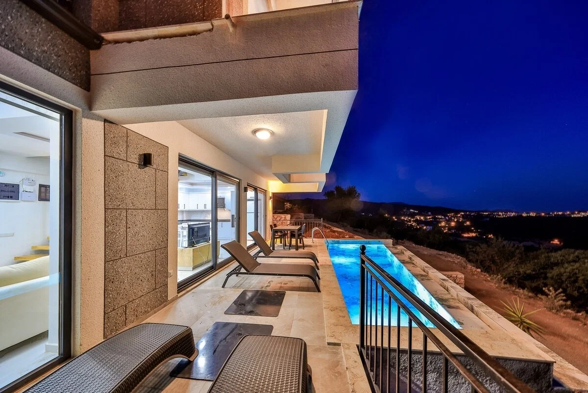 Kaş’ta özel havuzlu kiralık villa, fotoğraf 16