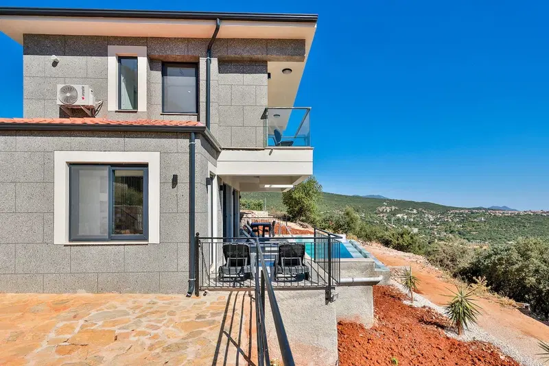 Kaş’ta özel havuzlu kiralık villa, fotoğraf 13