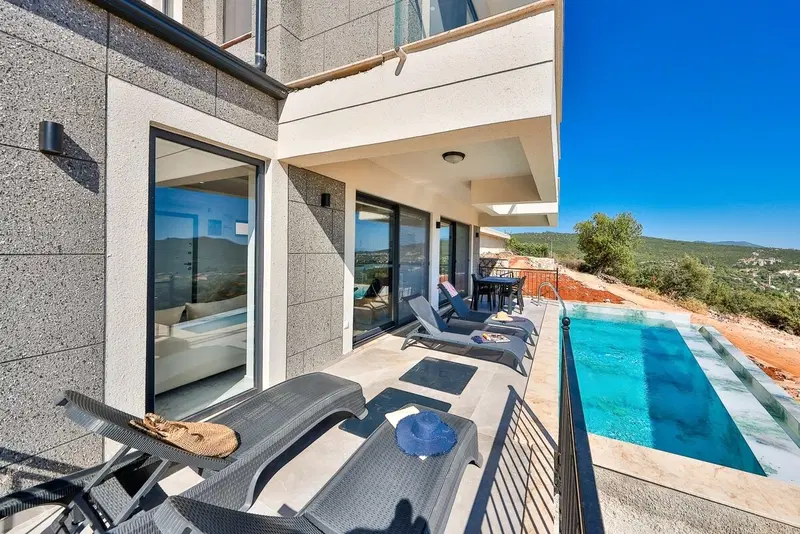 Kaş’ta 5 gece altı kiralık villa, fotoğraf 9