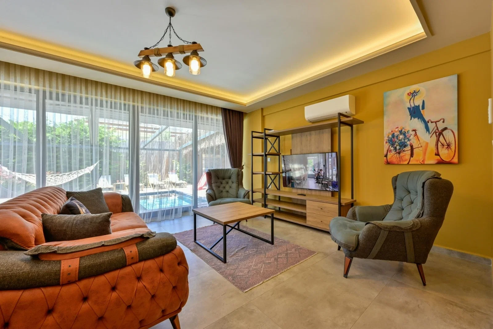 Fethiye’de bahçeli kiralık villa, fotoğraf 19