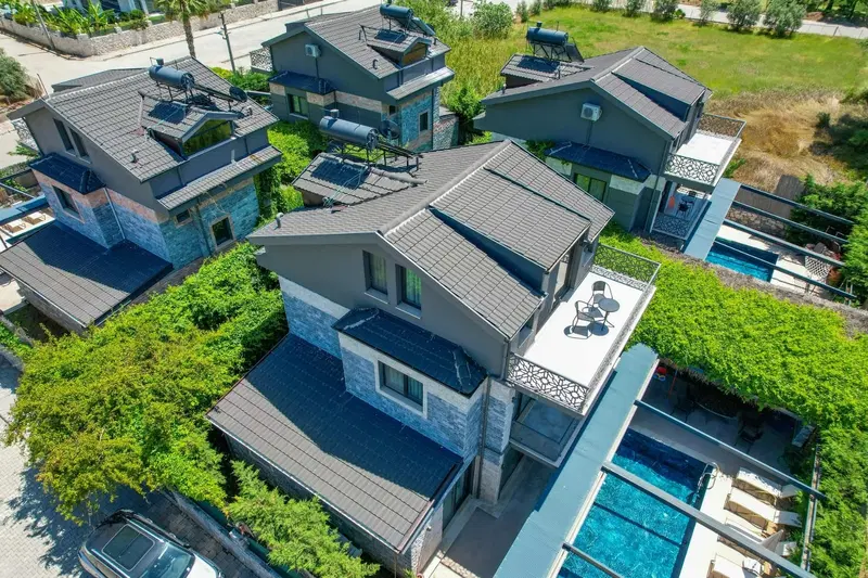 Fethiye’de yan yana kiralık villa, fotoğraf 15
