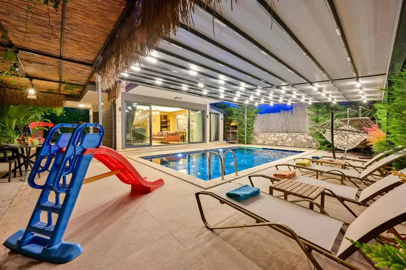 Fethiye’de jakuzili kiralık villa, fotoğraf 8