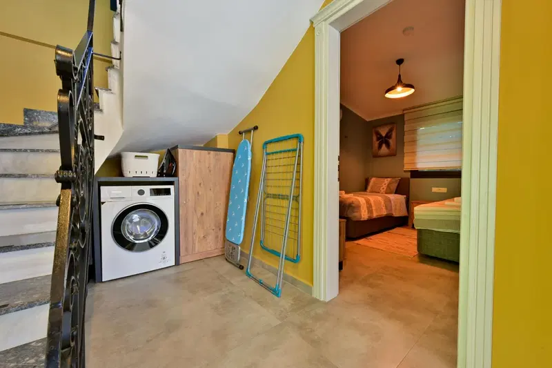 Fethiye’de korunaklı havuzlu kiralık villa, fotoğraf 49