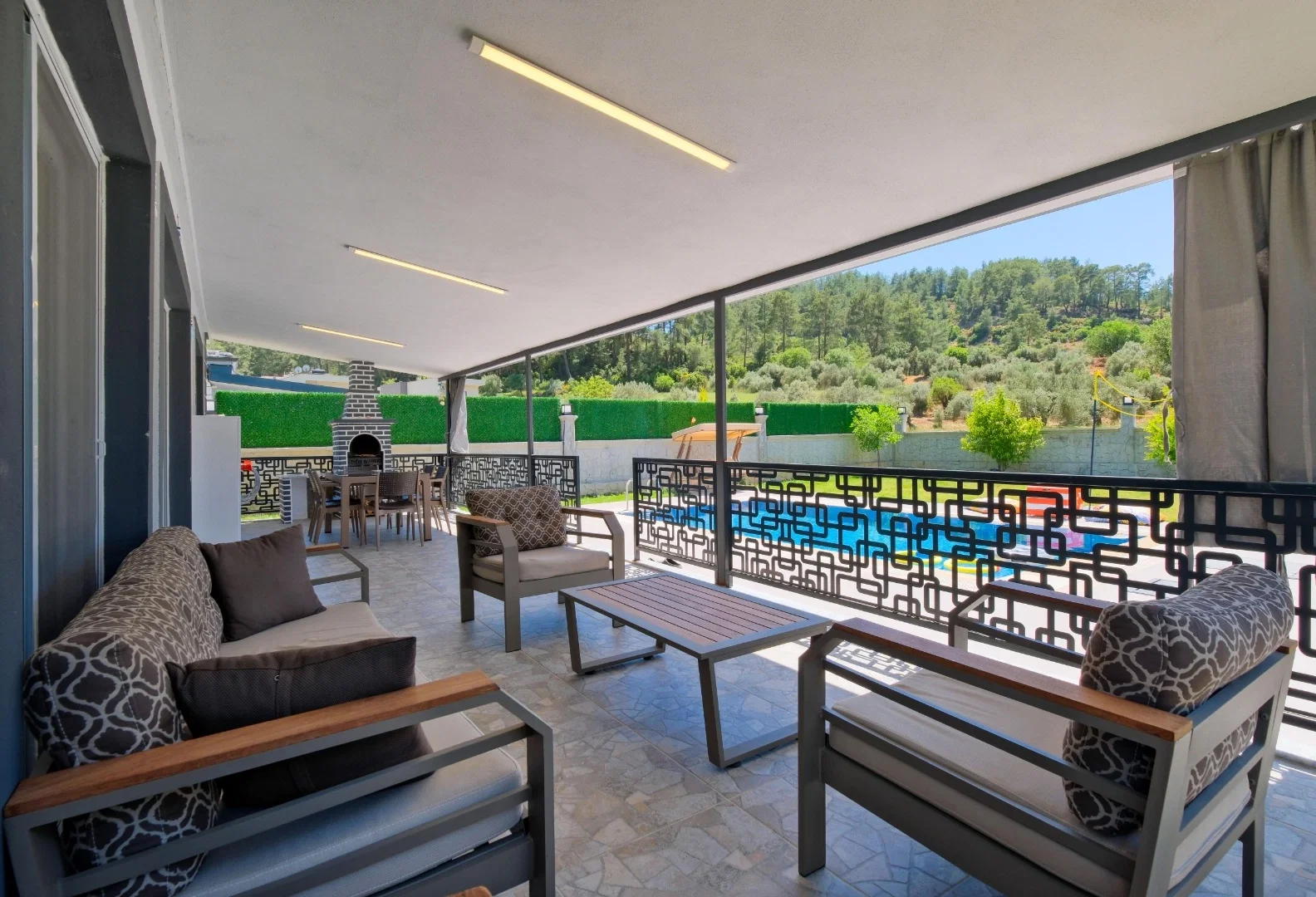 Fethiye’de bahçeli kiralık villa, fotoğraf 16
