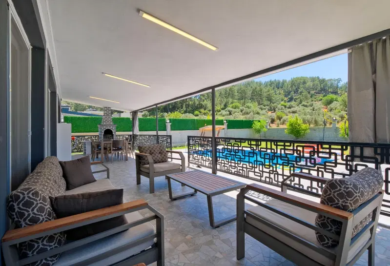 Fethiye’de bahçeli kiralık villa, fotoğraf 16