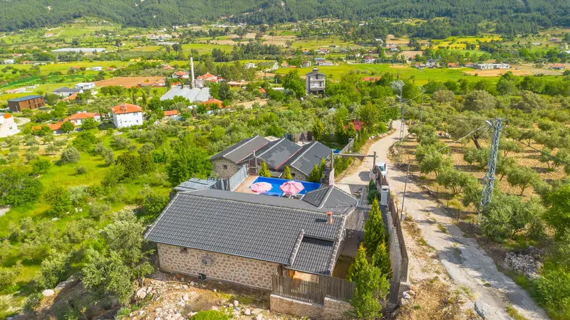Sarıbelen’de doğa manzaralı kiralık villa, fotoğraf 17