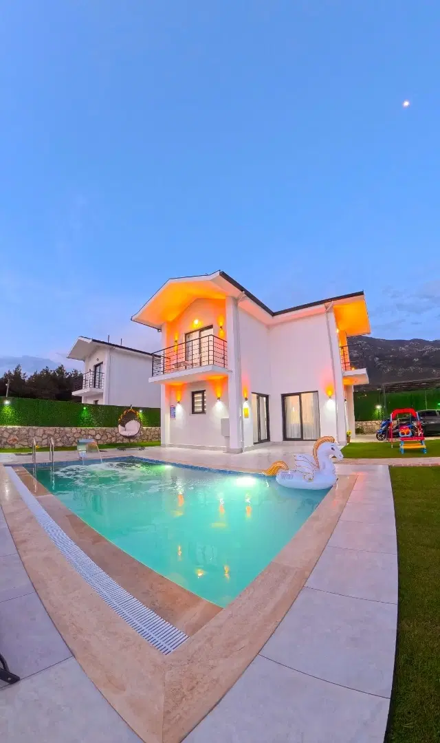 Fethiye’de bahçeli kiralık villa, fotoğraf 13