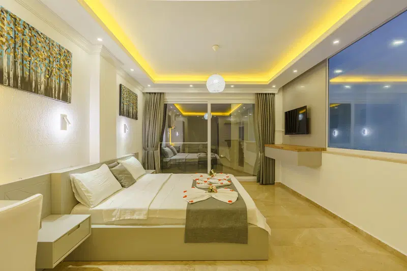 İslamlar’da kapalı havuzlu kiralık villa, fotoğraf 27