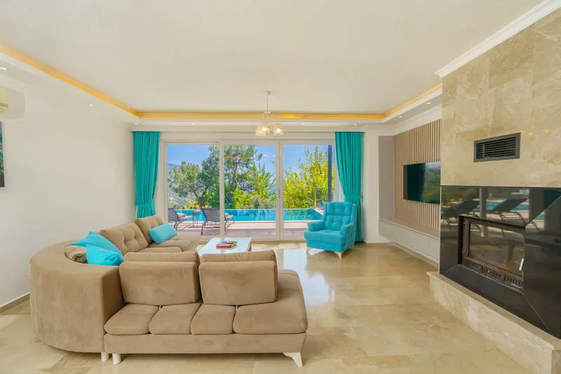 İslamlar’da kapalı havuzlu kiralık villa, fotoğraf 17