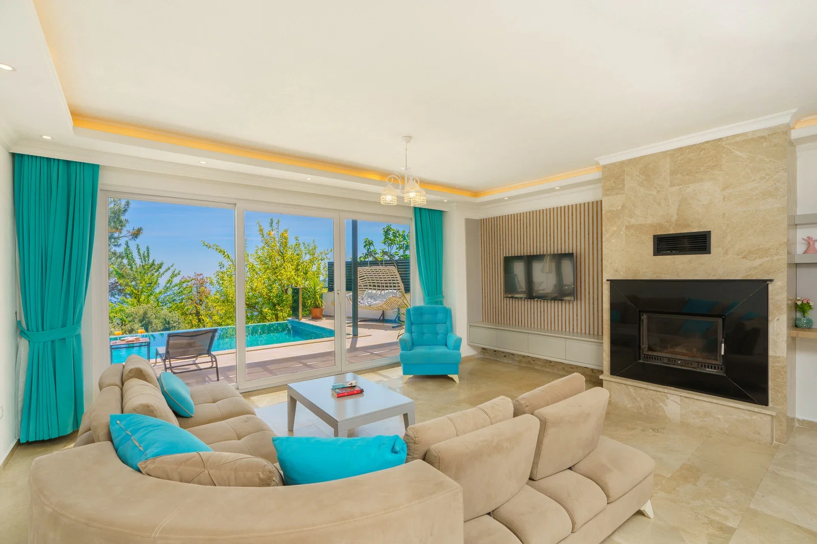 İslamlar’da doğa manzaralı kiralık villa, fotoğraf 14