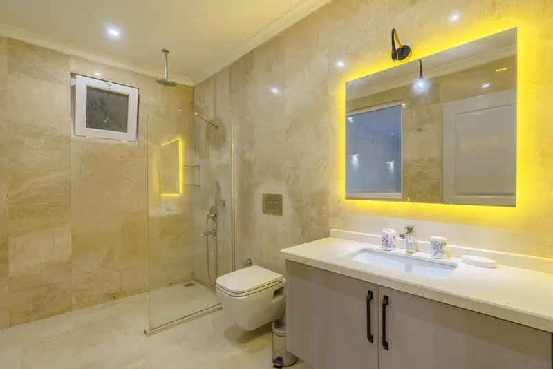 İslamlar’da korunaklı havuzlu kiralık villa, fotoğraf 31