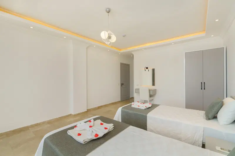İslamlar’da kapalı havuzlu kiralık villa, fotoğraf 37