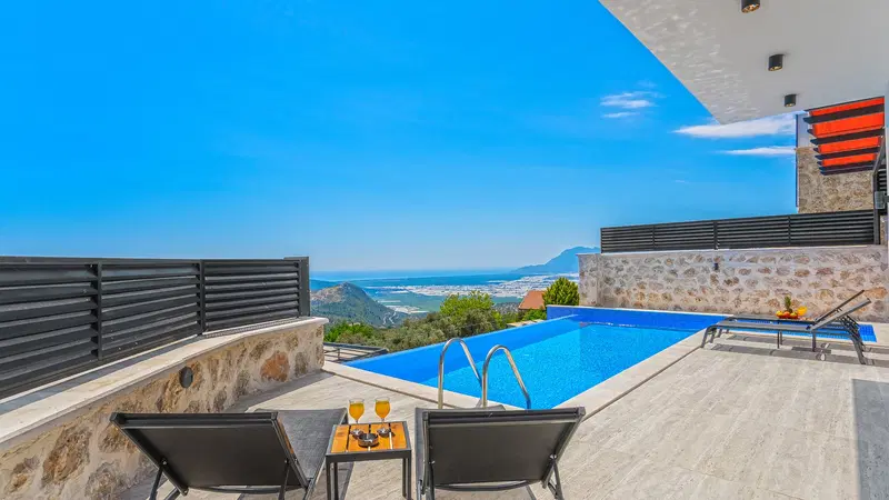 İslamlar’da deniz manzaralı kiralık villa, fotoğraf 4