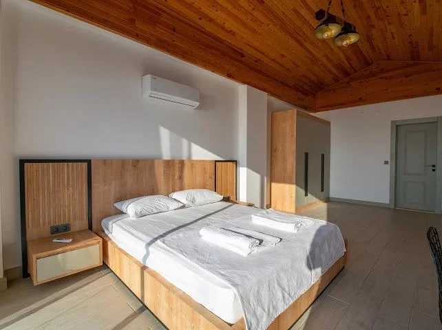 Fethiye’de deniz manzaralı kiralık villa, fotoğraf 32