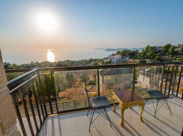 Fethiye’de deniz manzaralı kiralık villa, fotoğraf 44