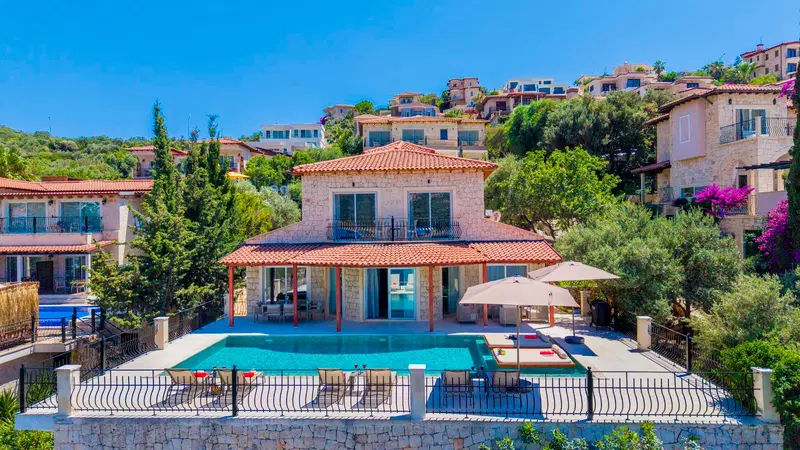 Kaş’ta özel havuzlu kiralık villa, fotoğraf 19