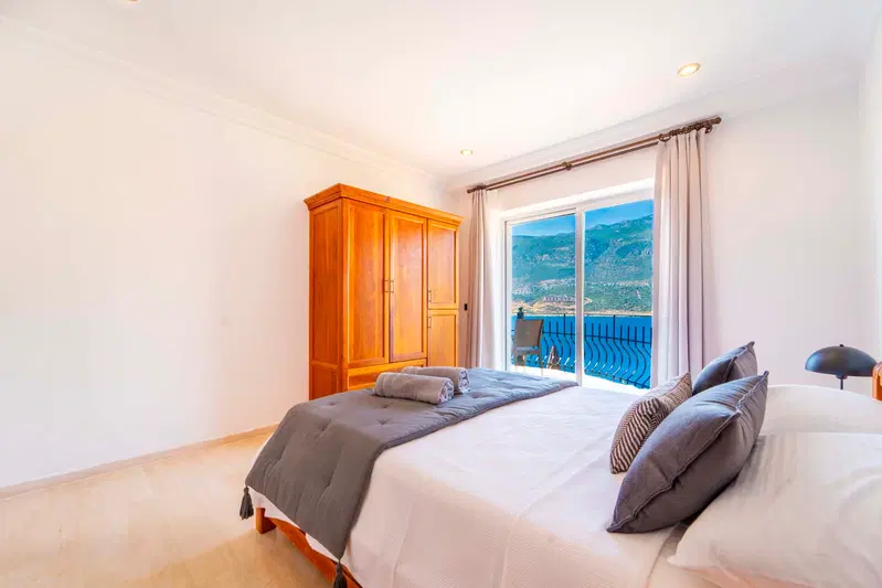 Kaş’ta deniz manzaralı kiralık villa, fotoğraf 37