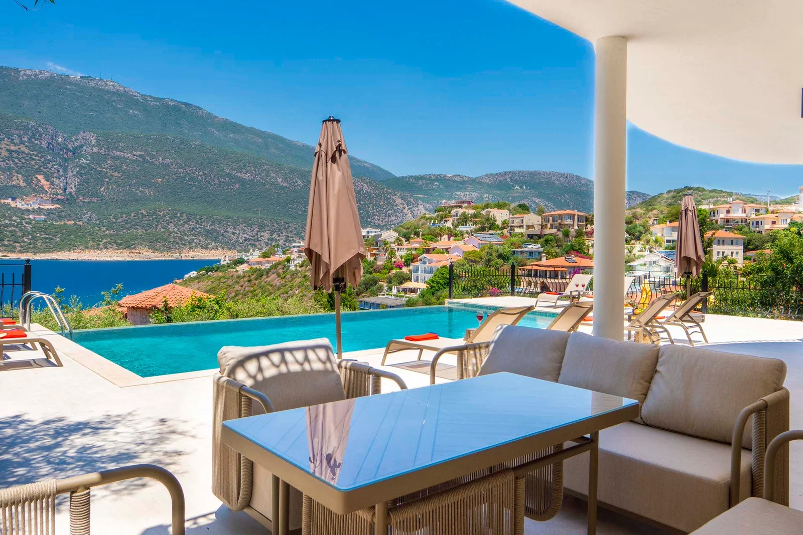 Kaş’ta özel havuzlu kiralık villa, fotoğraf 10