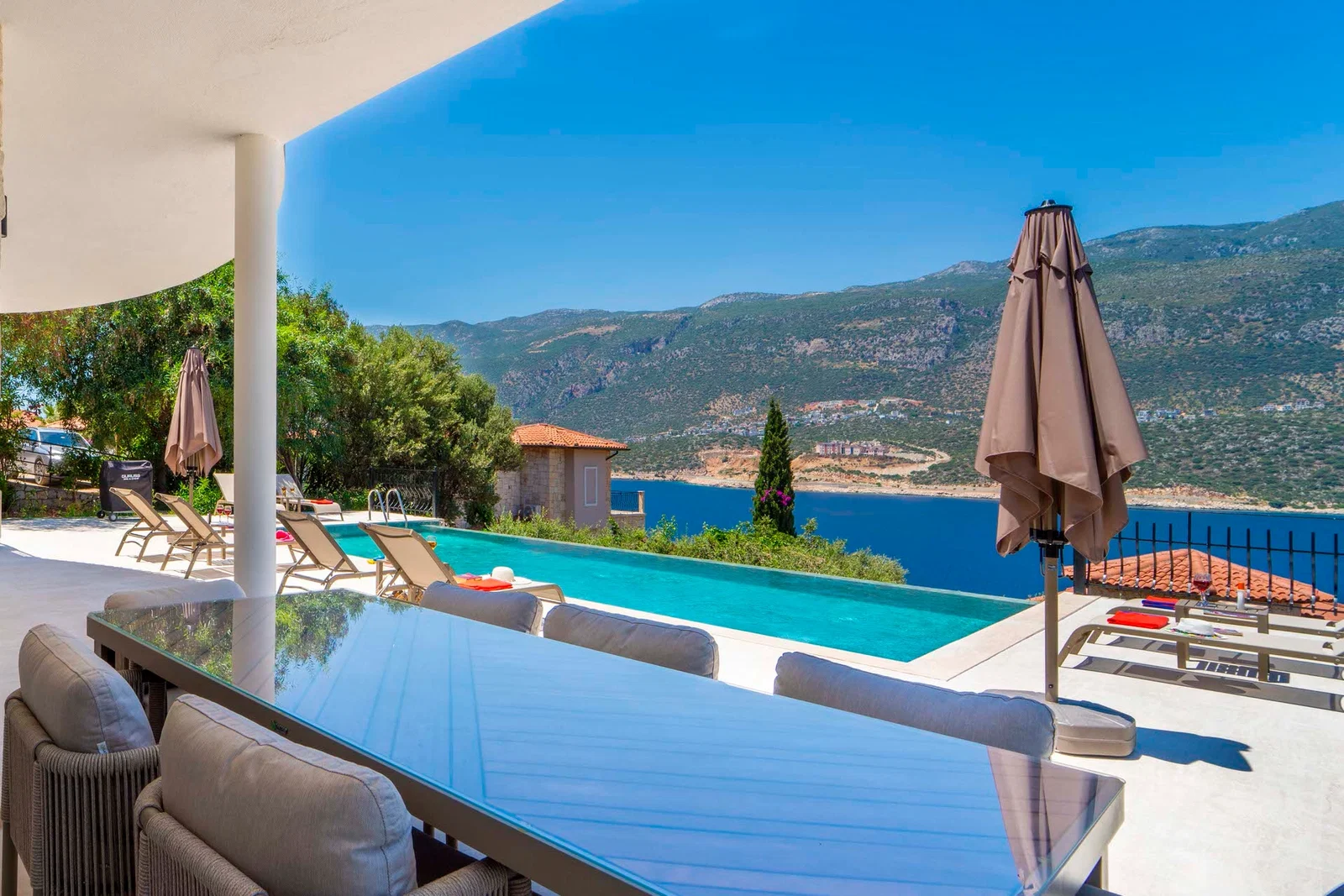 Kaş’ta denize yakın kiralık villa, fotoğraf 11
