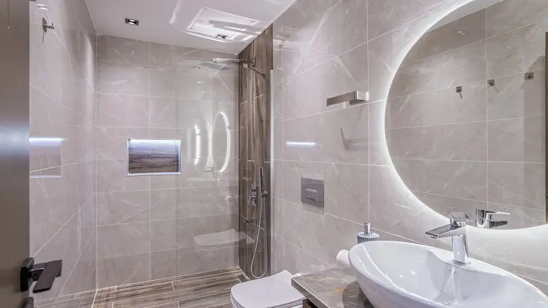 Sarıbelen’de korunaklı havuzlu kiralık villa, fotoğraf 41
