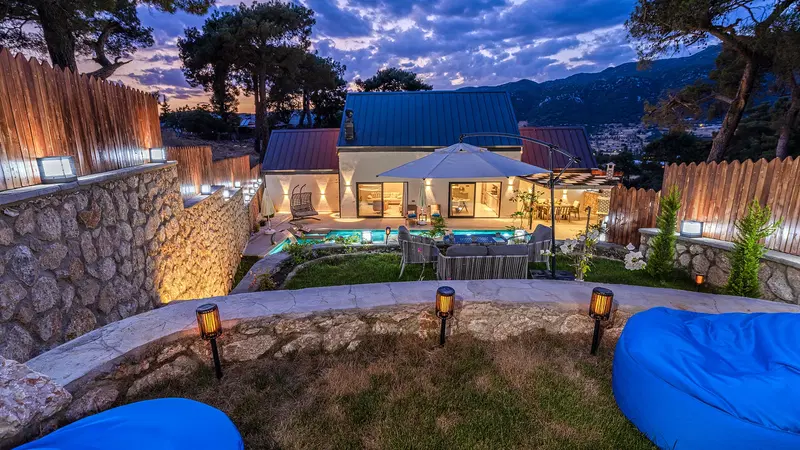 Sarıbelen’de doğa içinde kiralık villa, fotoğraf 16