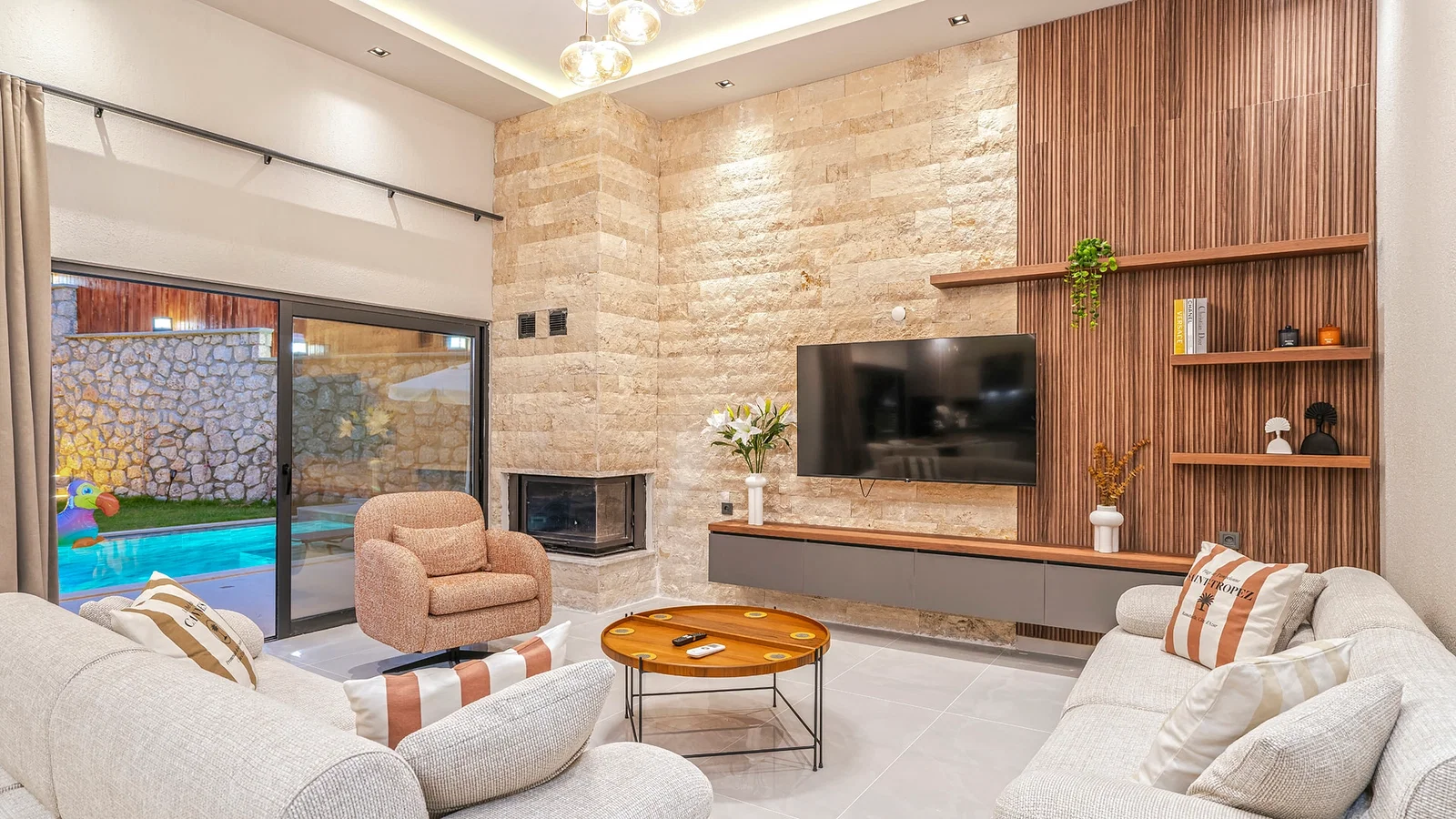 Sarıbelen’de doğa manzaralı kiralık villa, fotoğraf 26
