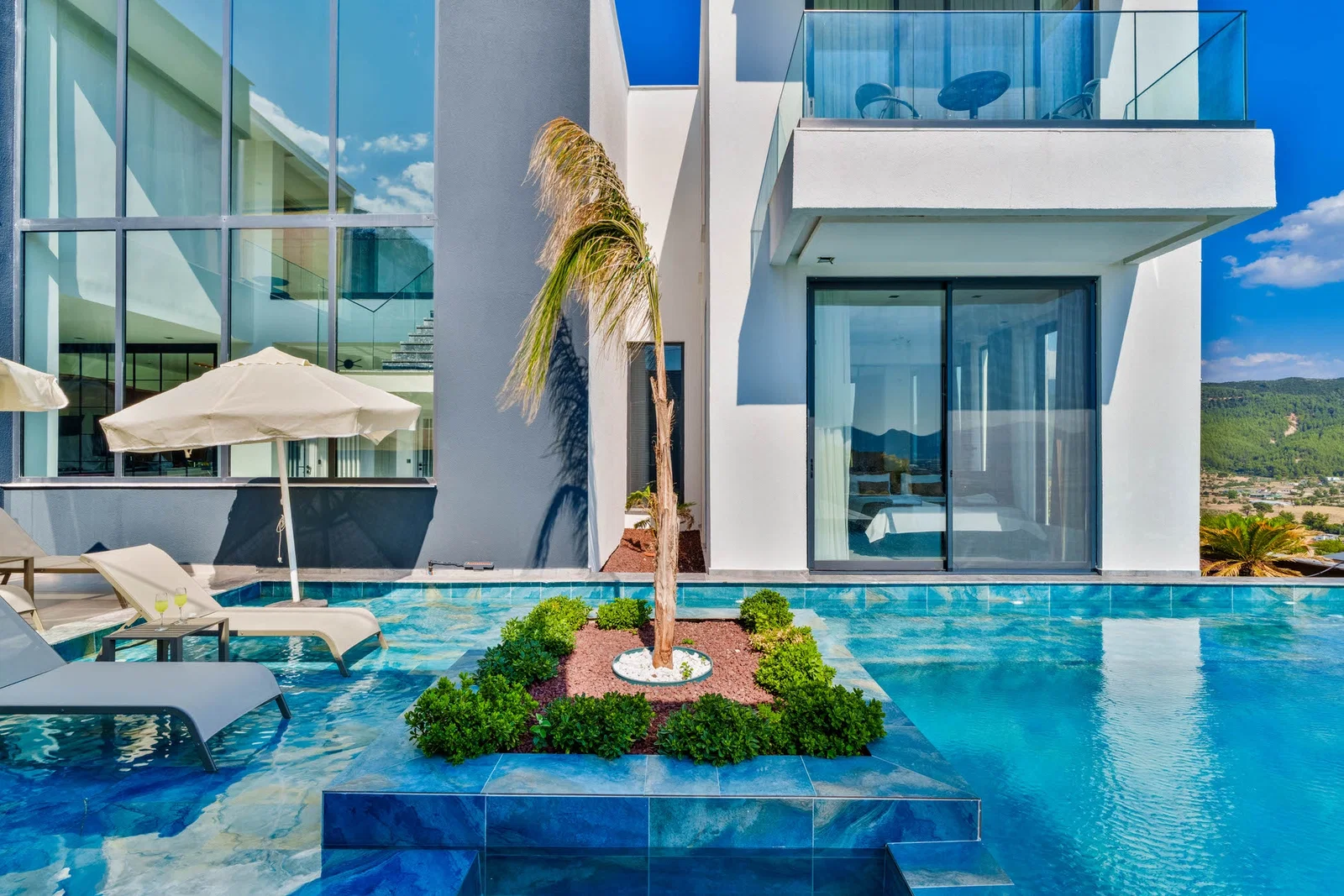 Sarıbelen’de saunalı kiralık villa, fotoğraf 13