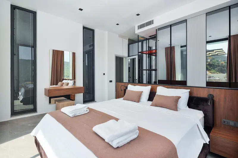 Sarıbelen’de bahçeli kiralık villa, fotoğraf 42