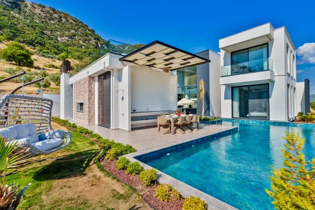Sarıbelen’de jakuzili kiralık villa, fotoğraf 3