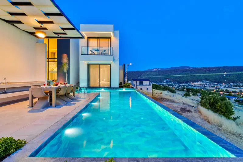 Sarıbelen’de doğa manzaralı kiralık villa, fotoğraf 23