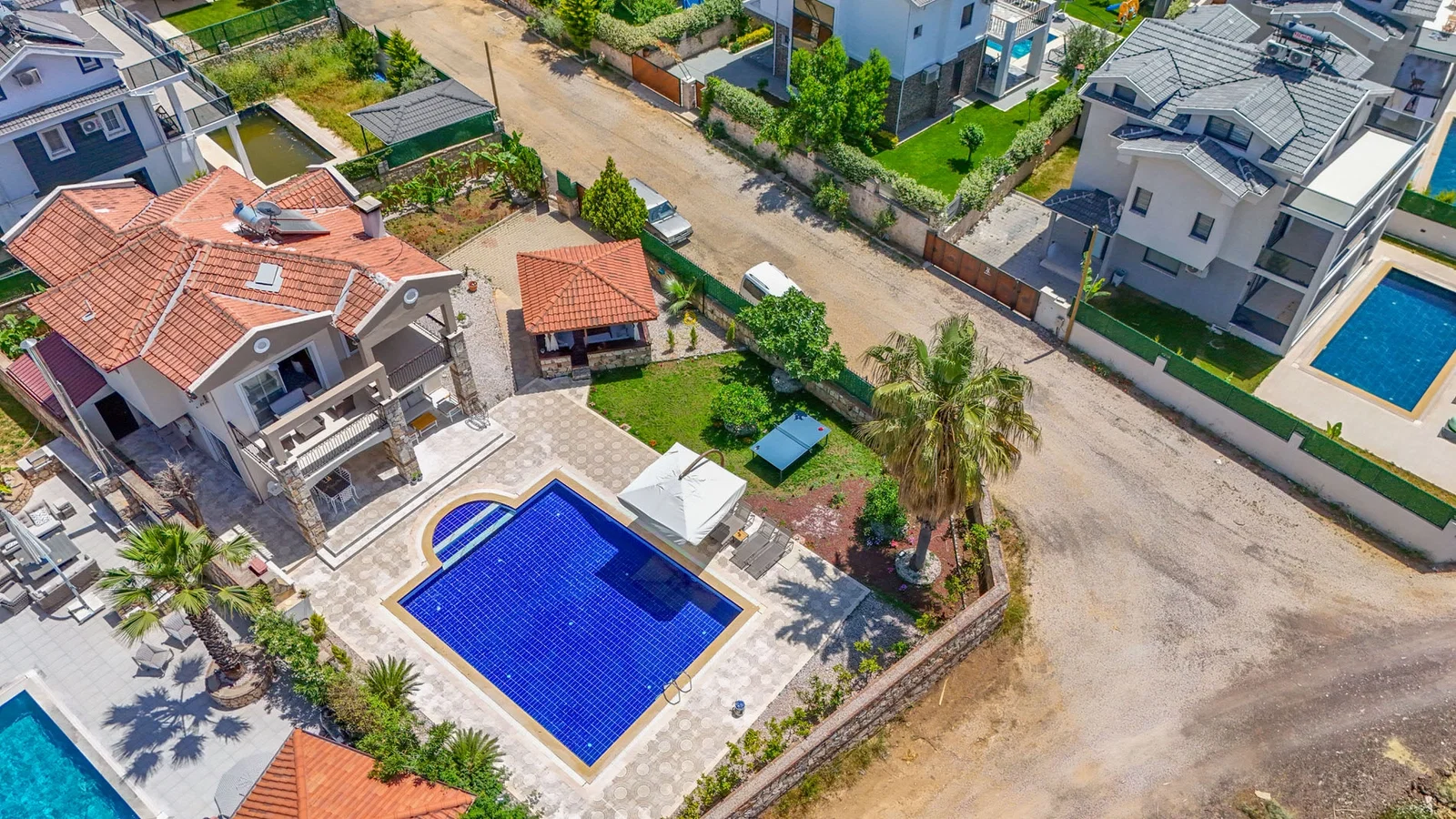 Fethiye’de bahçeli kiralık villa, fotoğraf 14