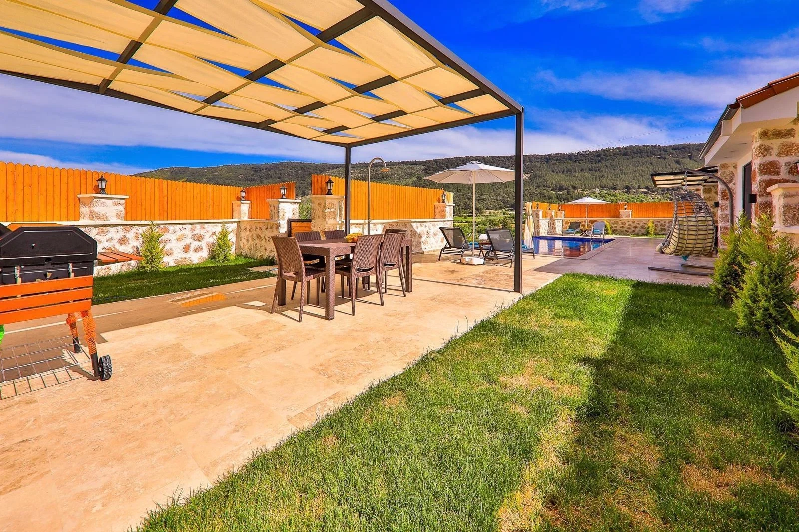 Sarıbelen’de balayı kiralık villa, fotoğraf 17